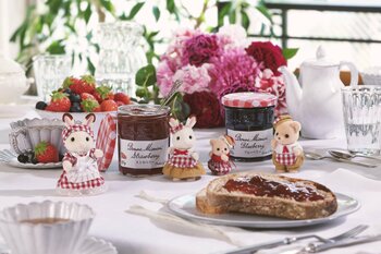 ボンヌママン×シルバニアファミリー 初のコラボ 対象ジャム購入でオリジナルグッズをプレゼント　「ママンの味で“ありがとう”キャンペーン」 ４月１６日 スタート