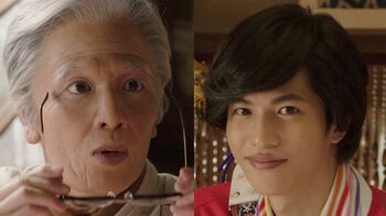 志尊淳が4時間かけて“老け顔”メイク！「50年後の自分に会えた」