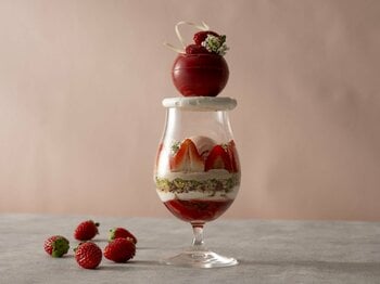 艶やかな赤いドームがひときわ目を引く芸術的な大人の贅沢パフェ「パルフェ フレーズ～いちごのパフェ～」2026年2月16日より発売