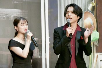 橋本環奈 ホラーで初共演！重岡大毅のギャップに驚き「役柄の闇落ちした空気感が」