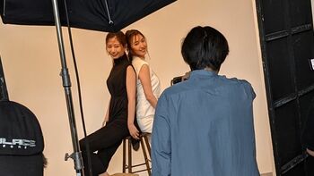 小澤陽子アナ＆海老原優香アナ ファッション誌スタッフとの撮影に感激「我々も洗練された姿になれるんですね（笑）」【女性アナカレンダー2022】