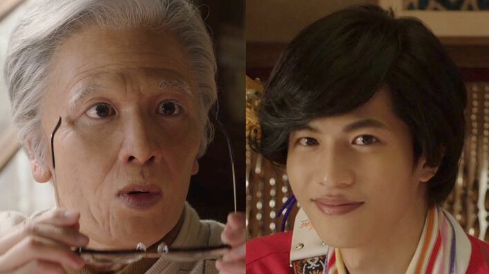 志尊淳が4時間かけて“老け顔”メイク！「50年後の自分に会えた」