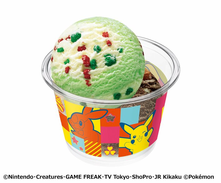 夏にピッタリ！ポケモン×サーティワンの人気コラボ登場！爽やか