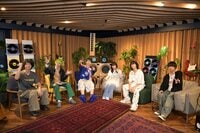 MON7A、『ユイカ』、優斗（Blue Mash）、平川直人（Khaki）、おかともき（猫背のネイビーセゾン）、映秀。同世代の6人が曲作りの裏側を赤裸々トーク『オトノアソビバ～新世代アーティストがはじける夜～』
