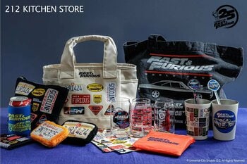 212 KITCHEN STORE×『ワイルド・スピード』初のコラボレーションアイテムを展開！シリーズ誕生25周年を記念した限定コレクションを展開。