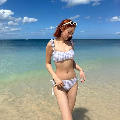 中町綾＆平フラNICO＆とうあ ハワイのビーチで大胆ビキニ 「スタイル良