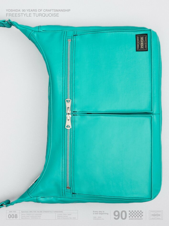 YOSHIDA & Co. 90th Anniversary Project 「FREE STYLE TURQUOISE」を発売します。