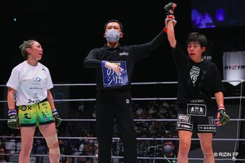 「こんなに清々しい気持ちは初めて」RIZIN.30で爪跡残した“親方”藤野恵実が涙