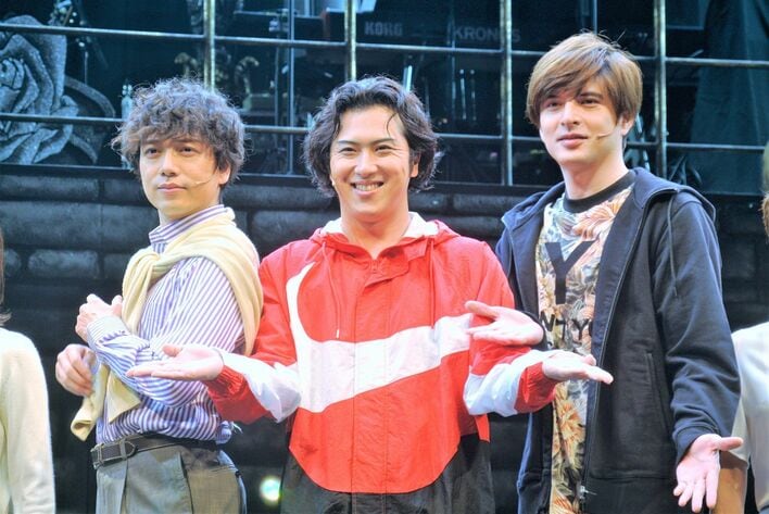 育三郎＋松也＋城田の「あいまい劇場」が開幕！意見が分かれたときは2票入ったほうに従うことが3人のルール
