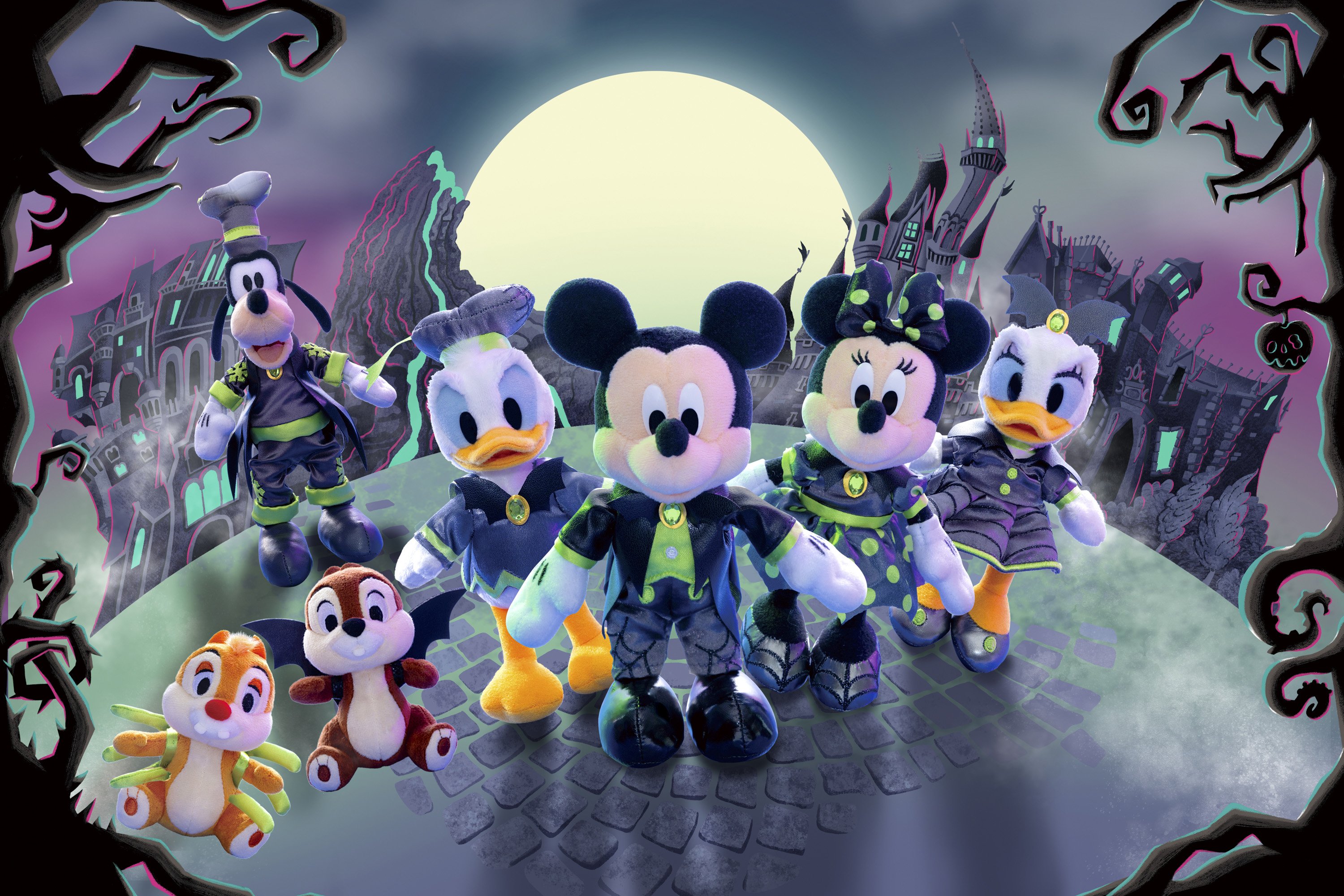 ディズニーリゾート ハロウィン 2024 ヴィランズ ピンバッジ 7点セット ディズニーリゾート ハロウィン 2024 ヴィランズ ピンバッジ 7点