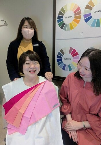 母の日特別メニュー『母の日 ペア・パーソナルカラー診断』を3日間限定で開催します。2026年5月8日(金)～10日(日)〈大丸京都店〉