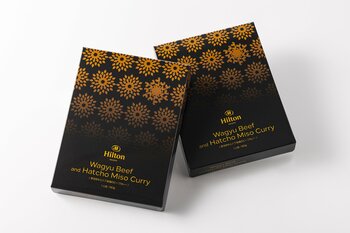 【初コラボ商品】 ヒルトン名古屋×お肉の専門店スギモトの贅沢コラボ！黒毛和牛ゴロゴロで味噌×スパイスが効いたご馳走レトルトカレーを発売！