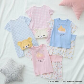 ベルメゾンに「リラックマベビー」の新作アイテムが登場♪赤ちゃんのかわいさを引き立てるロンパースやパジャマが2026年3月中旬より発売中！