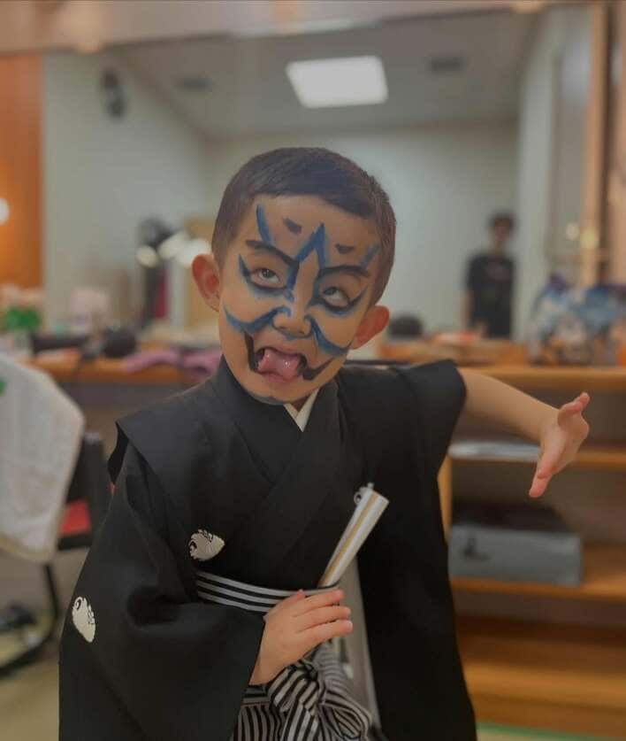 中村獅童の次男・夏幹 6歳迎えた誕生日ショットに「大きくなった」と