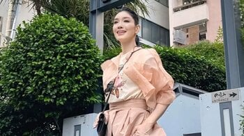 「まるでパリコレ！」アン ミカ 美脚際立つゴージャスな私服姿を披露！堂々のポージングに「もう異次元の世界！」「天女かと思った」