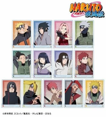 『NARUTO-ナルト- 疾風伝』のトレーディングアクリルスタンド、トレーディングアクリルフォトなどの受注を開始！！アニメ・漫画のオリジナルグッズを販売する「AMNIBUS」にて
