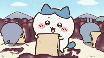 アニメ『ちいかわ』　第282話「スープ付きお昼／赤福」