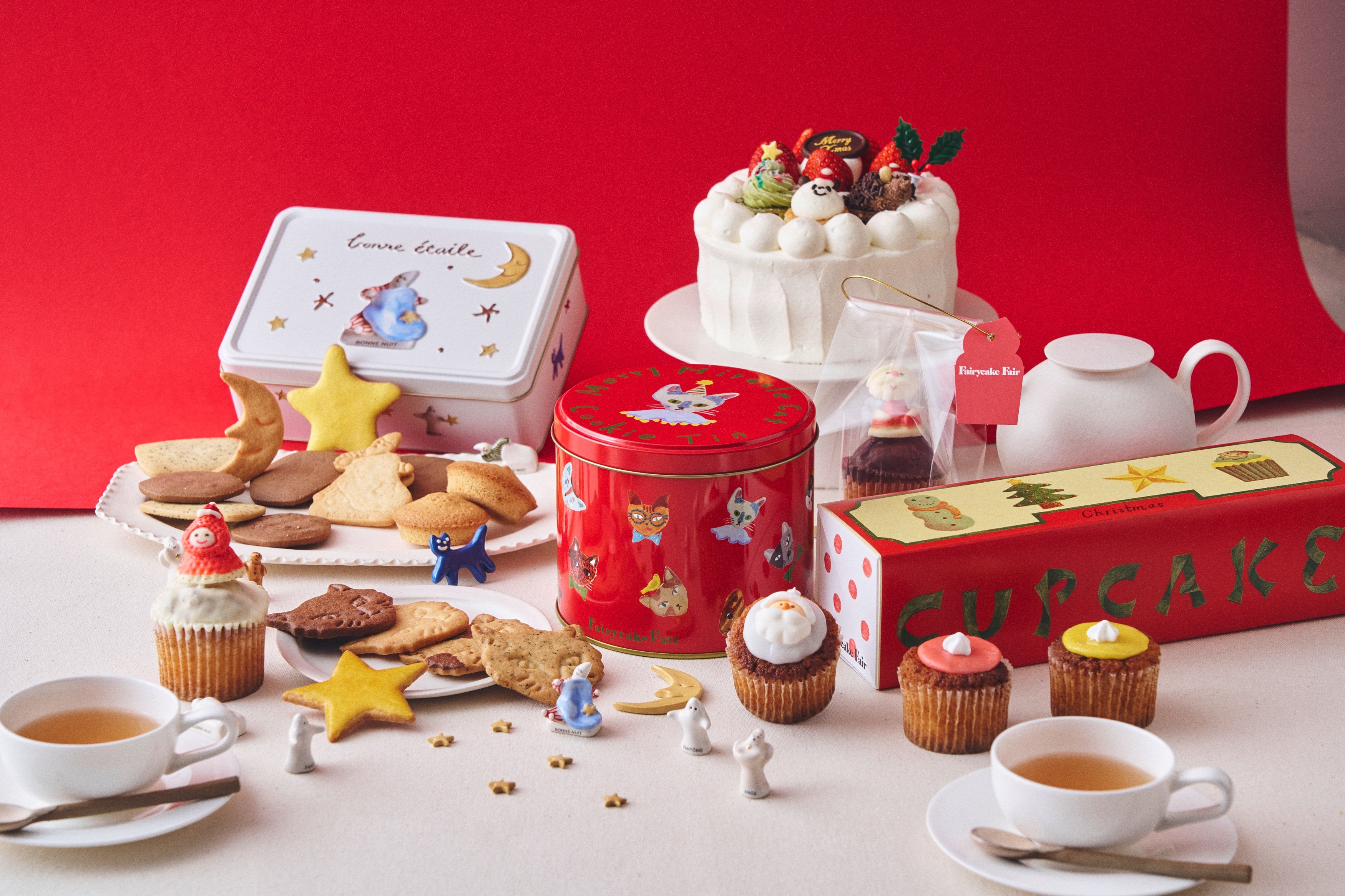 フェアリーケーキフェアのクリスマス2025、第一弾がスタート！寄付つき