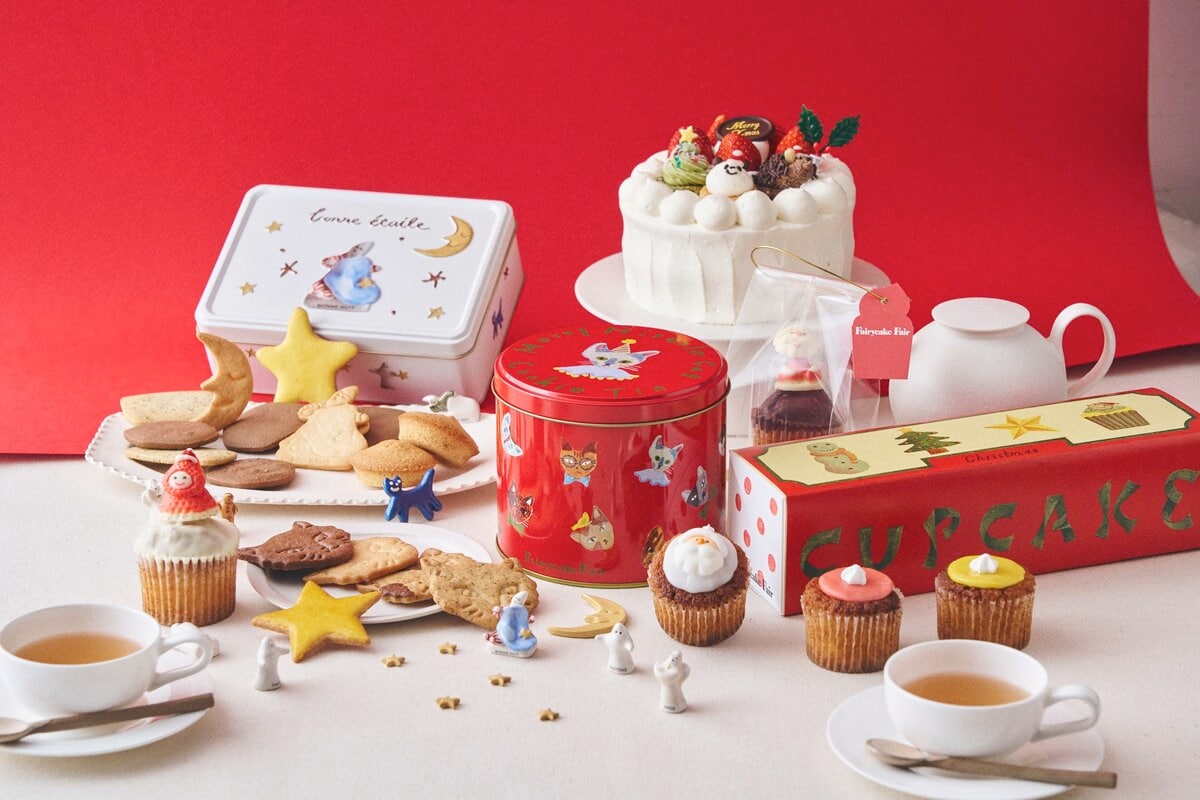 フェアリーケーキフェアのクリスマス2025、第一弾がスタート！寄付つき
