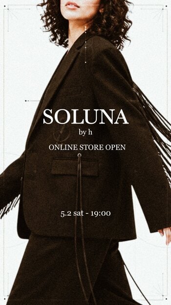 元AKB48 平田梨奈がディレクターを務める ライフスタイル＆アパレルブランド「SOLUNA by h」公式オンラインストアOPEN
