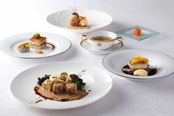 「資生堂パーラー 銀座本店レストラン」実りの秋の味わいと彩りを堪能する、10月限定コースを展開