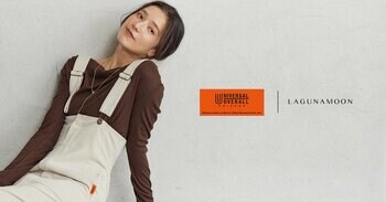 「LAGUNAMOON(ラグナムーン)」 シカゴ発のワークウェアブランド「UNIVERSAL OVERALL(ユニバーサルオーバーオール)」とコラボレーションアイテムで大人のワークカジュアルを提案