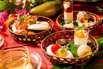 アジア各国の旅情を一皿に「アジアンアフタヌーンティー」7月1日～8月31日で期間限定販売｜沖縄・ラグナガーデンホテル
