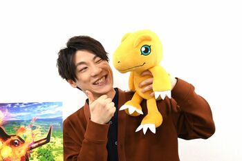 横山だいすけ「弟もびっくりすると思います」デジモンの声優に大抜擢
