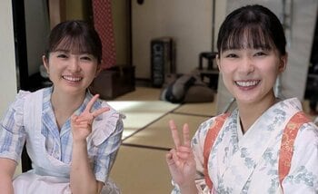 「本当の姉妹みたい！」芳根京子＆乃木坂46・小川彩にファン歓喜！昭和の民家で“ランウェイ”の森カンナに「さすが裏切らない」の声も『波うららかに、めおと日和』