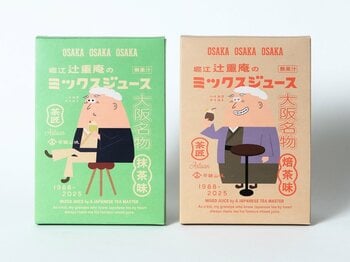 大阪名物ミックスジュース×日本茶ー　大阪・堀江の老舗茶舗「堀江辻重庵」発、抹茶＆焙じ茶の新感覚ドリンク新発売
