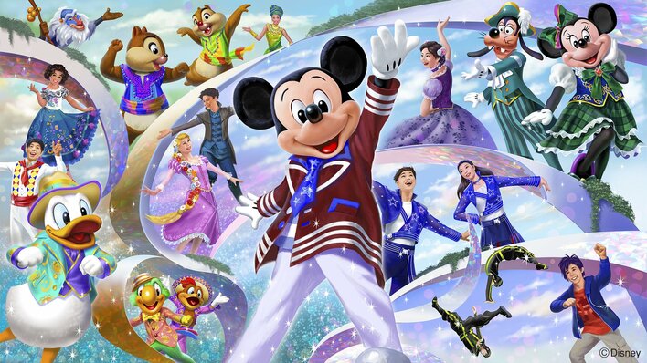 東京ディズニーリゾート ネクタイ モノクロ ミッキー ミニー 25周年記念 東京ディズニーリゾート ネクタイ モノクロ ミッキー ミニー 25