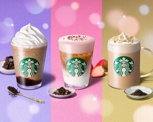 【スタバ新作】ホリデーはティーが主役の3種類！華やかなストロベリー・本格ロイヤル ミルク ティー・アールグレイ×チョコレート 11月2日発売！