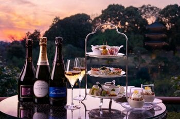 【ホテル椿山荘東京】爽やかな風を感じるテラスで、シャンパンを片手に季節のオードブルを満喫「Twilight Bubble Terrace」 5月1日よりスタート