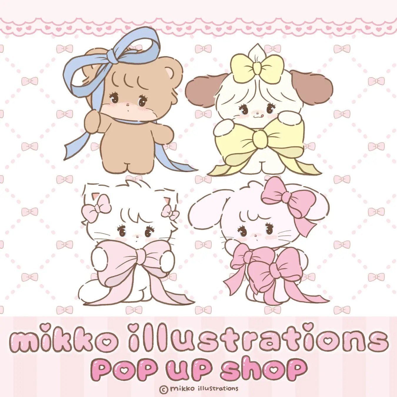 【期間限定特価】 mikko STOREがSHIBUYA109で開催決定 UP POP illustrations 着せ替え服・アウトフィット