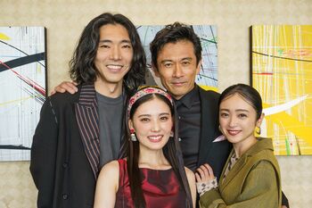 内野聖陽「馬用のムチはツーンと痛い！」北香那、柄本佑、安達祐実と語る「春画先生」撮影秘話