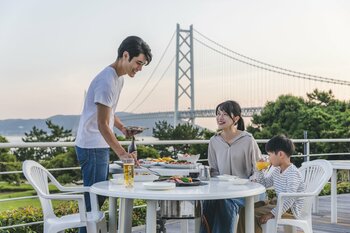 【シーサイドホテル舞子ビラ神戸】明石海峡を望む絶景テラスで「ガーデンバーベキュー＆ブッフェボード」を開催！