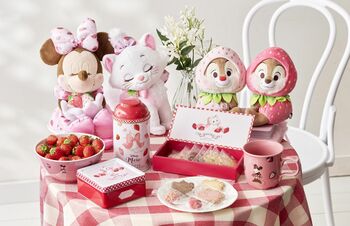 ディズニーストアから春を感じる“いちごコレクション”新登場