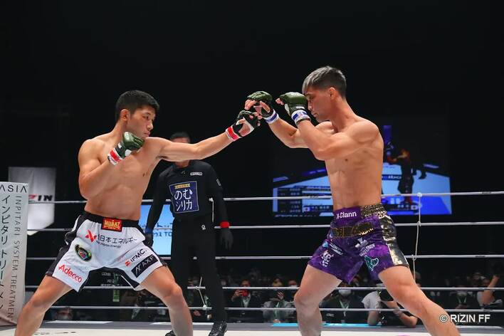 RIZINフェザー級新王者に！牛久絢太郎選手 「母の元に帰って安心させ