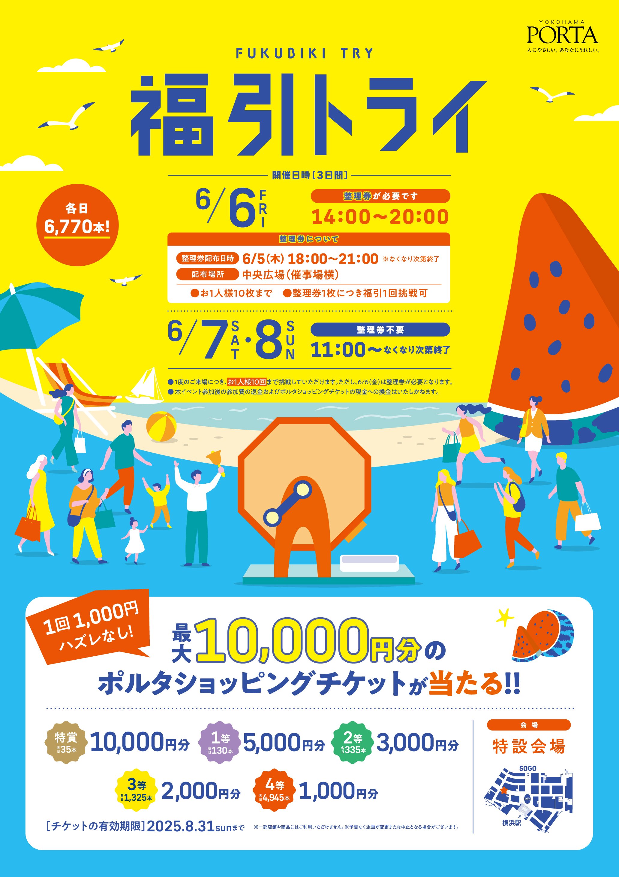 25000円分 横浜PORTA ポルタ ショッピングチケット お買い物券