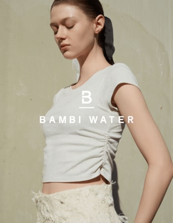 【BAMBI WATER】1枚で着られる“カップ付きTシャツ”に新作登場！