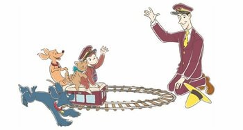 おさるのジョージ×はんきゅう コラボレーション企画「出発！うきうきジョージトレイン」を7月31日(金)からスタートします！