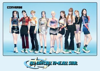 NiziU　スニーカーを履きこなすムービー公開！　CONVERSEブランドアンバサダーに就任