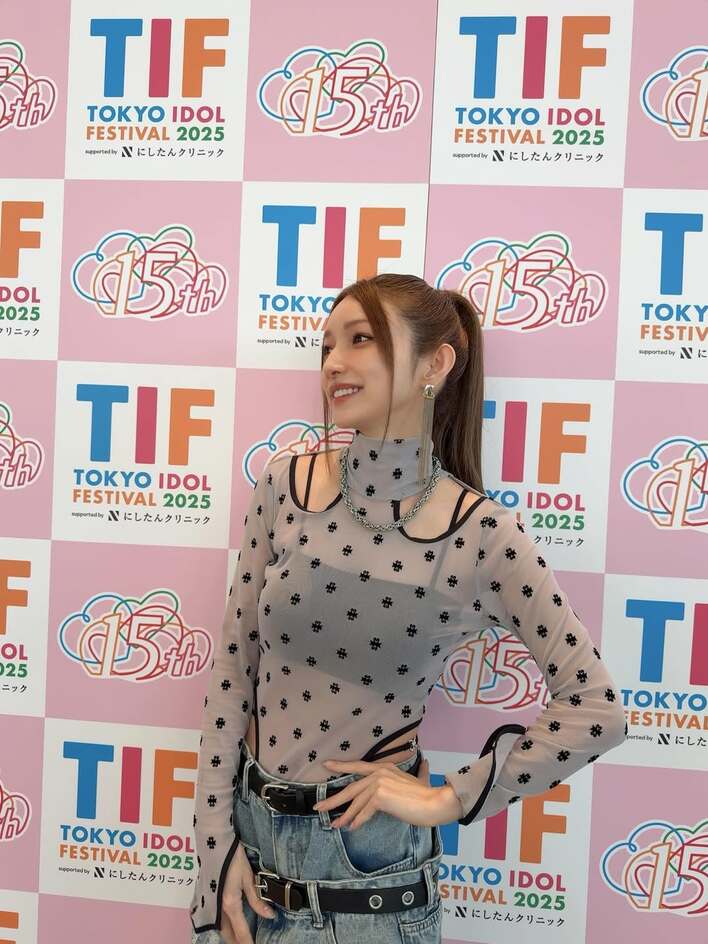 いつまでもアイドル」TIF出演の後藤真希(39) 大人セクシーな“透け感