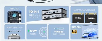 【究極の12-in-1】ORICOの最強ドッキングステーションが実質42%OFFの衝撃。