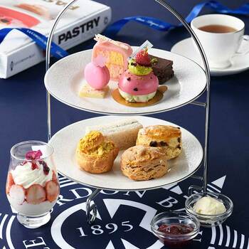 お菓子好き憧れの製菓学校ル・コルドン・ブルー・ロンドン校より、伝説のシェフが来日。伊勢丹英国展を舞台に、アフタヌーンティーを提供