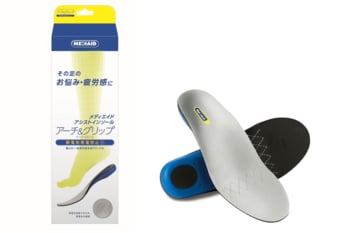 製造現場の声に応え、履き心地が好評のインソールに新モデル！「アシストインソール アーチ＆グリップ 静電気帯電防止」を3月2日より新発売