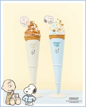 ジェラート ピケ カフェにスヌーピーたちが初登場！PEANUTSの仲間たちがピケのルームウェア姿に！初の限定コラボカフェがオープン