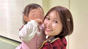 AKB初期メン 娘を連れたアイドル復活ショットを披露！2児の母・浦野一美  産後4ヵ月のステージ裏で“まさかの授乳問題”も「アイドルのママ最高」