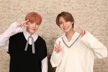 JO1・川西拓実＆白岩瑠姫、コント初挑戦で困惑！？「僕たちがチューの顔をする度に…」