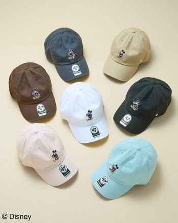 【’47（フォーティーセブン）】ディズニーキャラクターをフィーチャーした初コレクションを９月18日（木）に発売